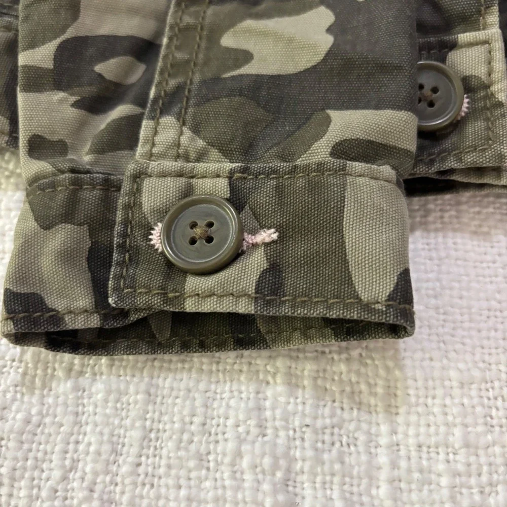 Gymboree Camo Jacket and GapKids Denim Jacket Bundle Size Small 5-7